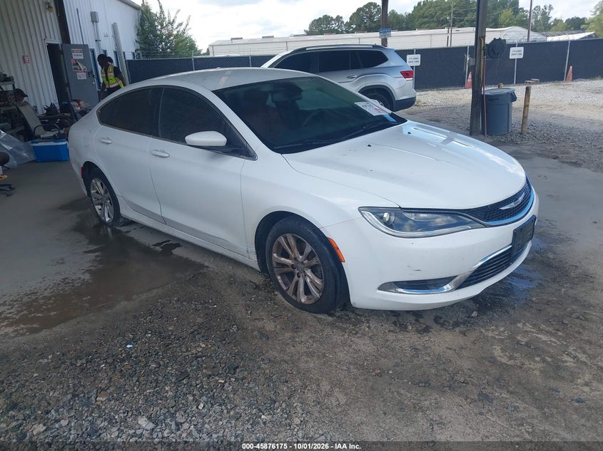 Vin: 1c3cccab5fn570128, lot: 46375171, chrysler 200 limited 20151
