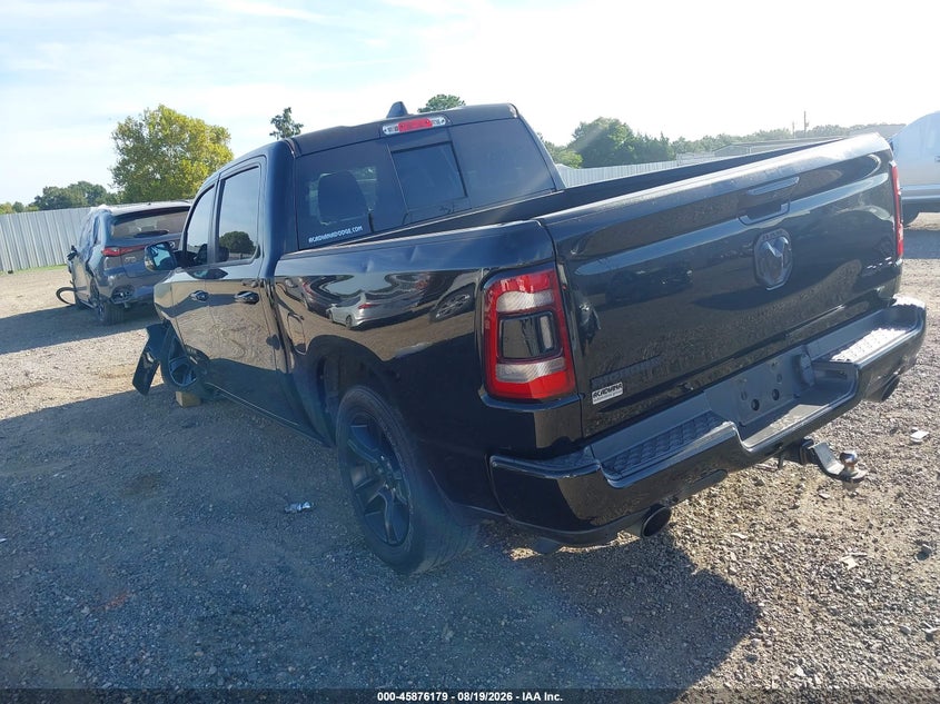 Vin: 1c6srfft0pn603005, lot: 46375175, ram 1500 big horn  4x4 5'7 box 20233