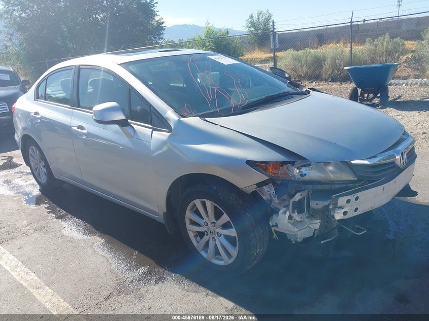 2012 HONDA CIVIC auction photo 1