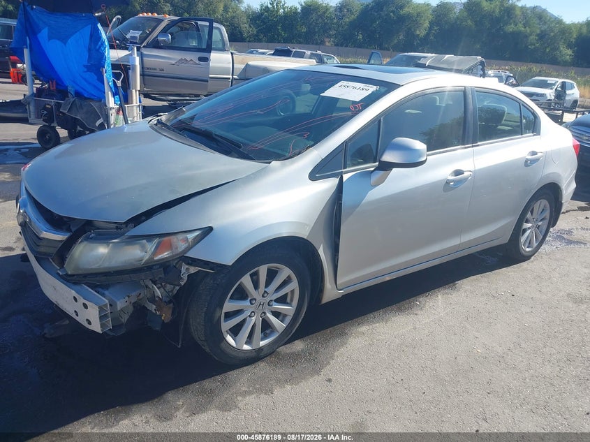 2012 HONDA CIVIC auction photo 2