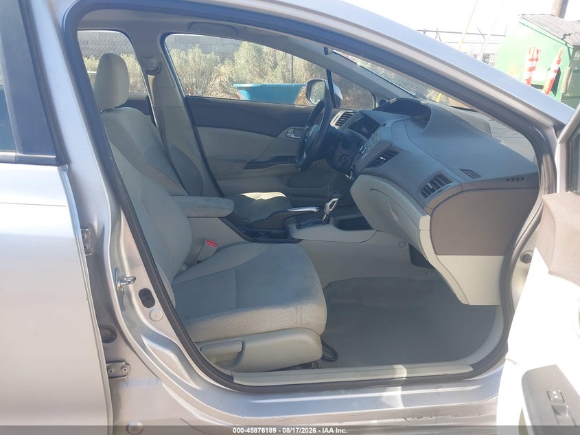 2012 HONDA CIVIC auction photo 5