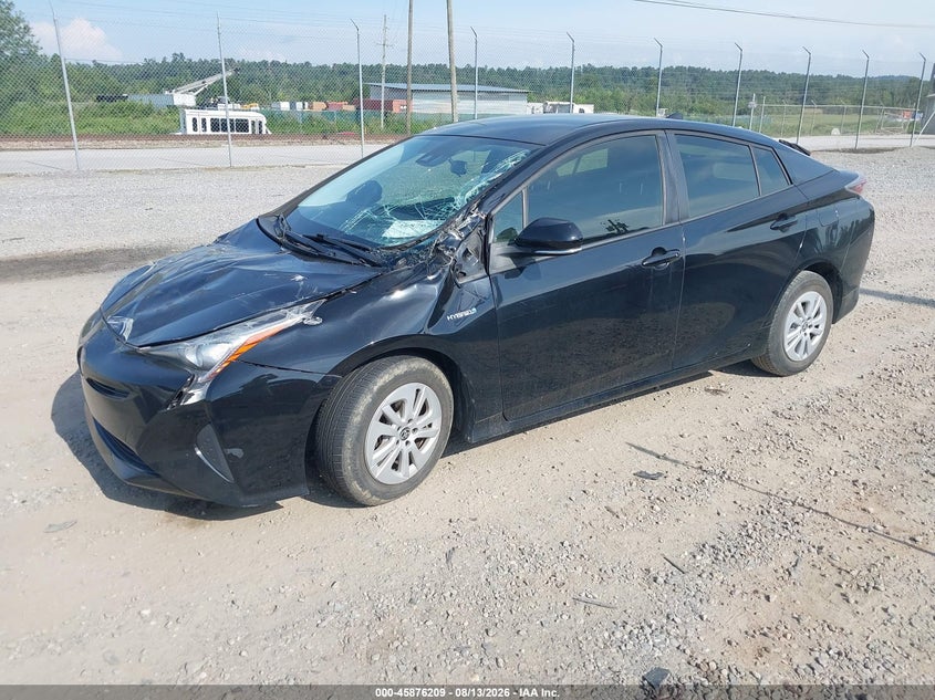 2017 Toyota Prius, Front End, IAAI, VIN JTDKBRFU6H3032625 — photo 2