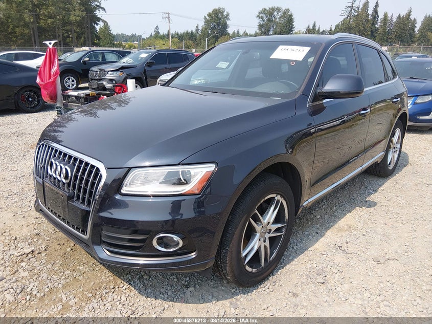 2016 AUDI Q5 SPORT UTILITY VEHICLE 2.0L I-4 DI, DOHC, VVT, TURBO, 220HP
