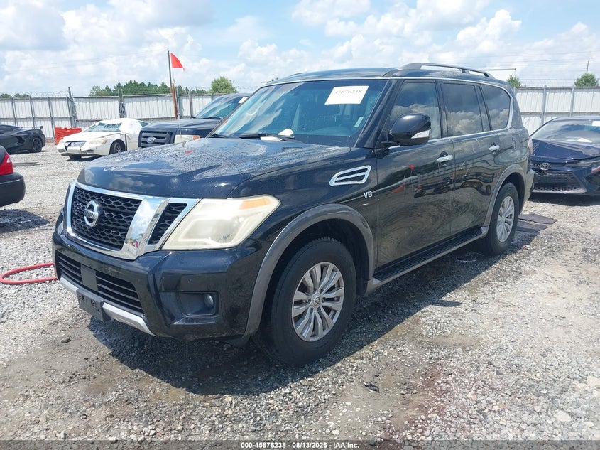 Vin: jn8ay2nd4h9004469, lot: 46375234, nissan armada sv 20172