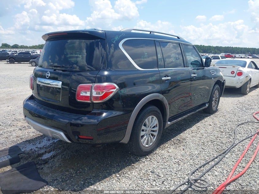 Vin: jn8ay2nd4h9004469, lot: 46375234, nissan armada sv 20174