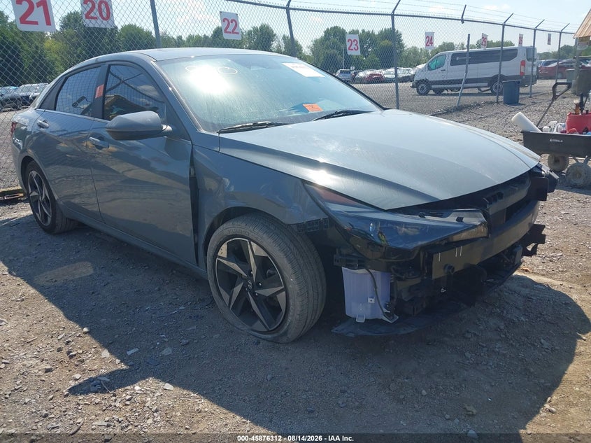 Vin: kmhlp4ag1mu198660, lot: 46375308, hyundai elantra limited 2021 img_1