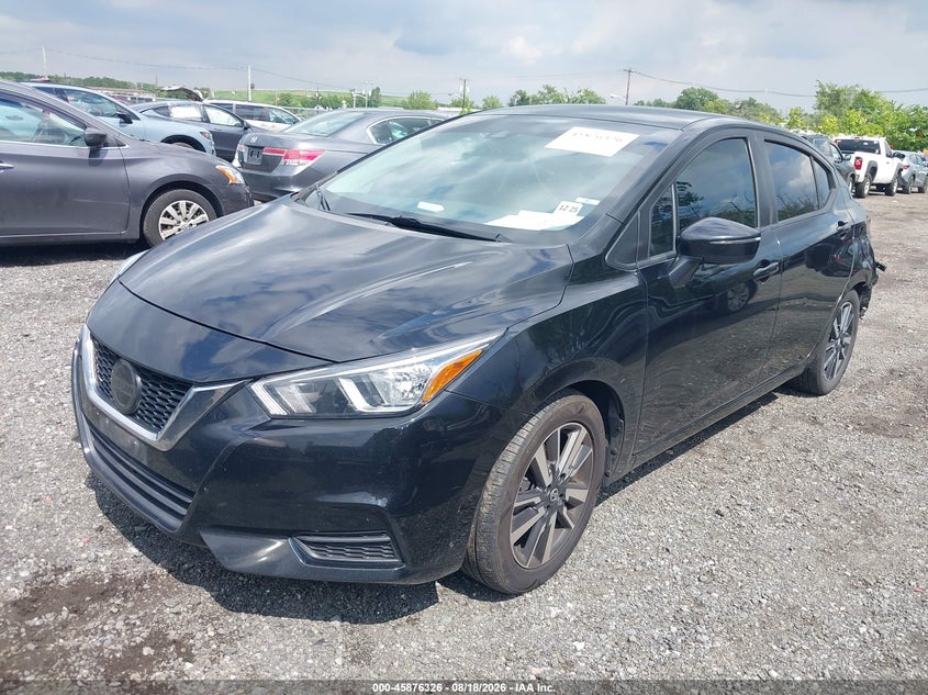 2021 Nissan Versa, Front End, IAAI, VIN 3N1CN8EV8ML810828 — photo 2