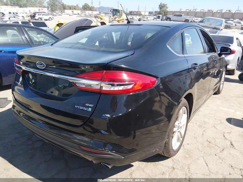 2018 FORD FUSION HYBRID auction photo 4