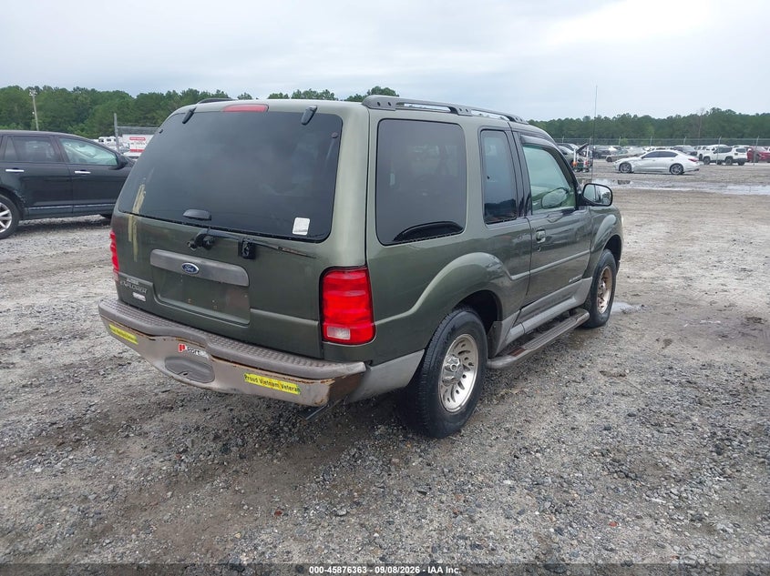 FORD EXPLORER SPORT 2001 VIN 1FMYU60E01UB30341
