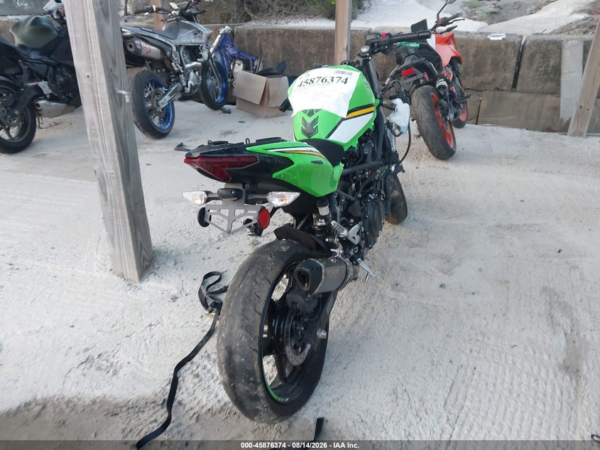2025 KAWASAKI EX500 auction photo 6