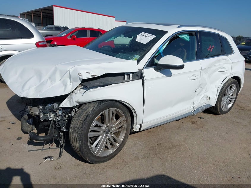 Vin: wa1bnafy3j2139889, lot: 46375378, audi q5 2.0t premium/2.0t tech premium 20182
