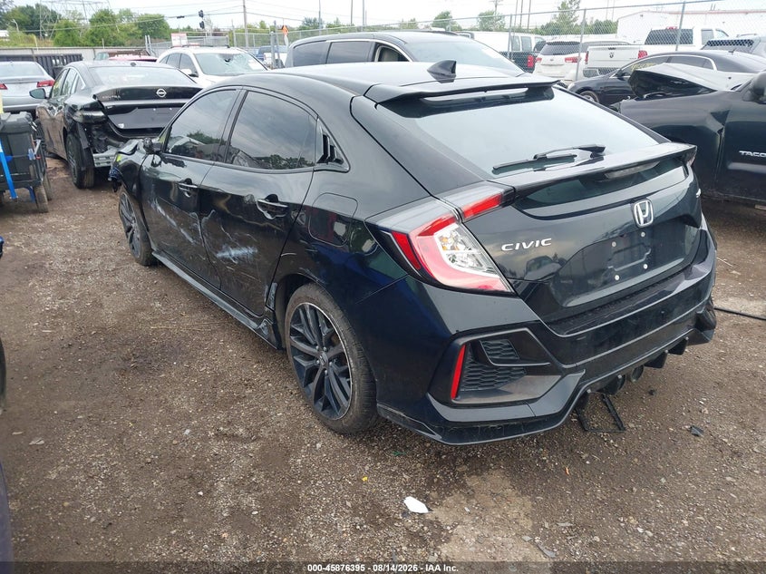 2021 HONDA CIVIC auction photo 3