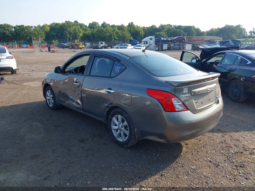 2014 NISSAN VERSA auction photo 3