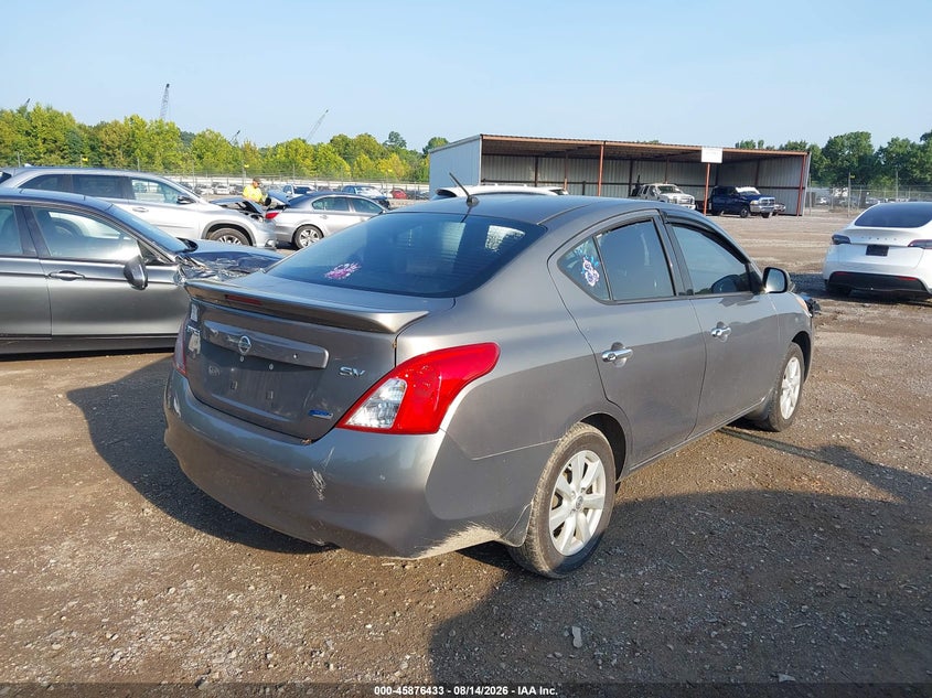 2014 NISSAN VERSA auction photo 4