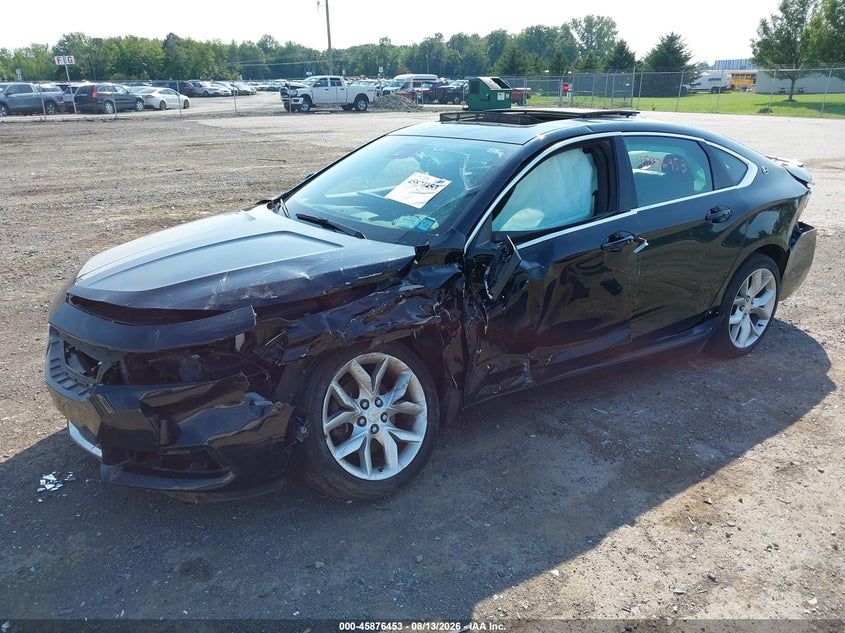 Vin: 2g1115s36g9205157, lot: 46375449, chevrolet impala 2lt 20162