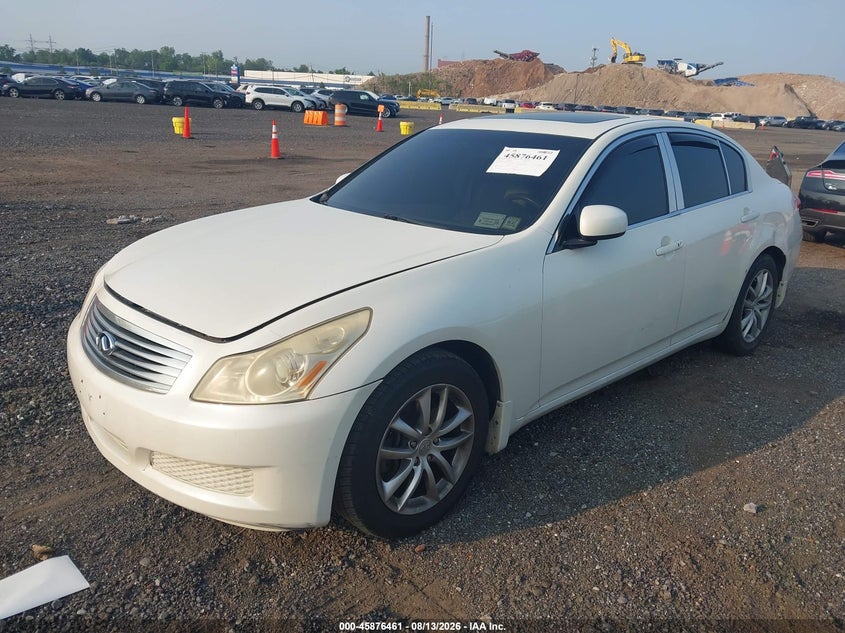 2008 INFINITI G35X auction photo 2