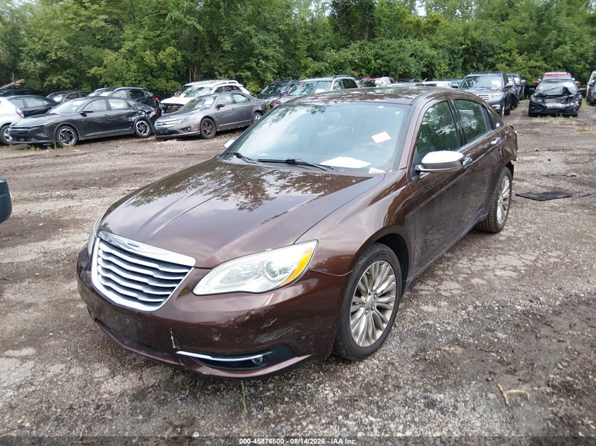 Vin: 1c3ccbcb8cn293302, lot: 46375496, chrysler 200 limited 20122