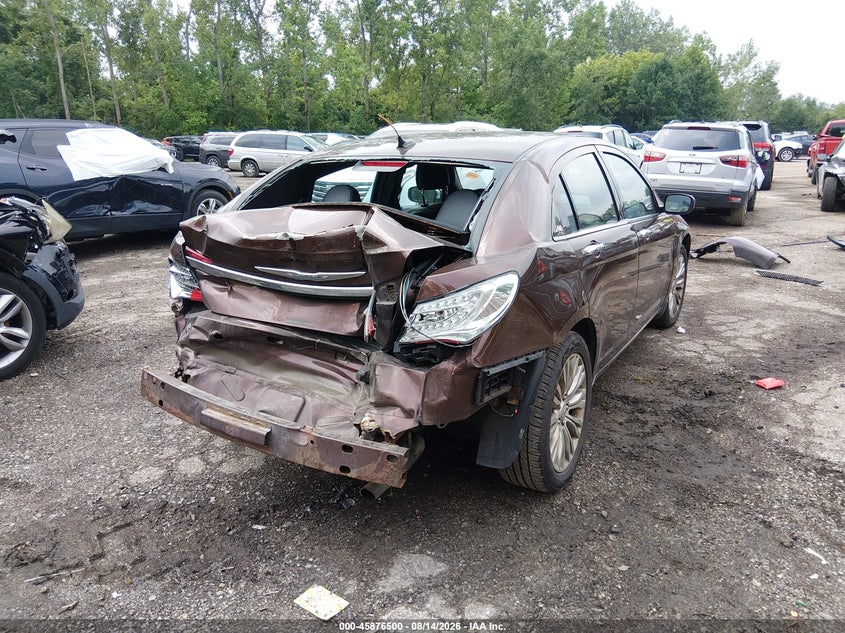 Vin: 1c3ccbcb8cn293302, lot: 46375496, chrysler 200 limited 20124