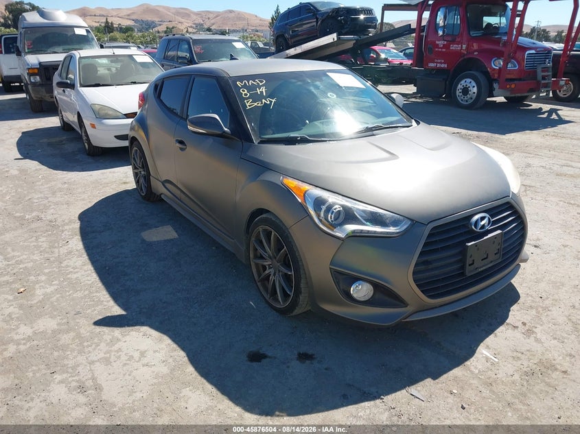2016 Hyundai Veloster Turbo VIN KMHTC6AE4GU266301