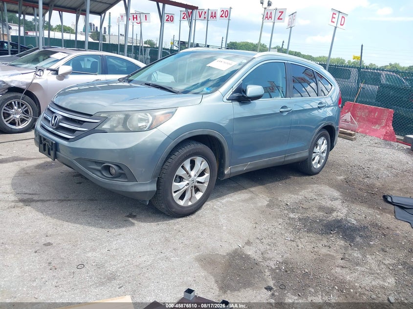 2012 Honda CR-V, Правый бок, IAAI, VIN 5J6RM4H79CL016487 — фото 2