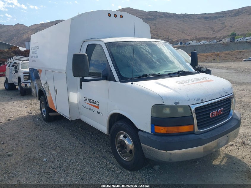 2006 GMC SAVANA CUTAWAY WORK VAN