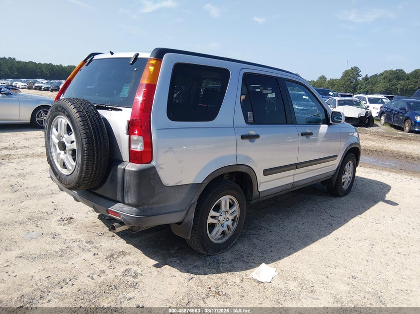 2004 HONDA CR-V SPORT UTILITY VEHICLE 2.4L I-4 DOHC, VVT, 160HP