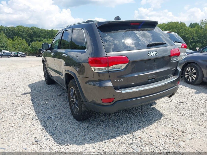 Vin: 1c4rjfbg6jc337063, lot: 46375590, jeep grand cherokee limited 4x4 20183