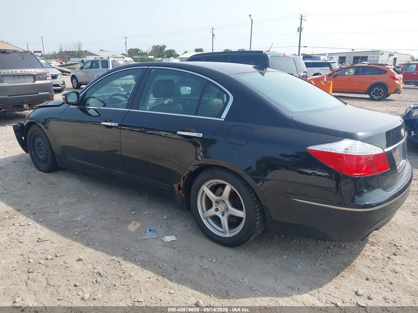 2010 HYUNDAI GENESIS auction photo 3
