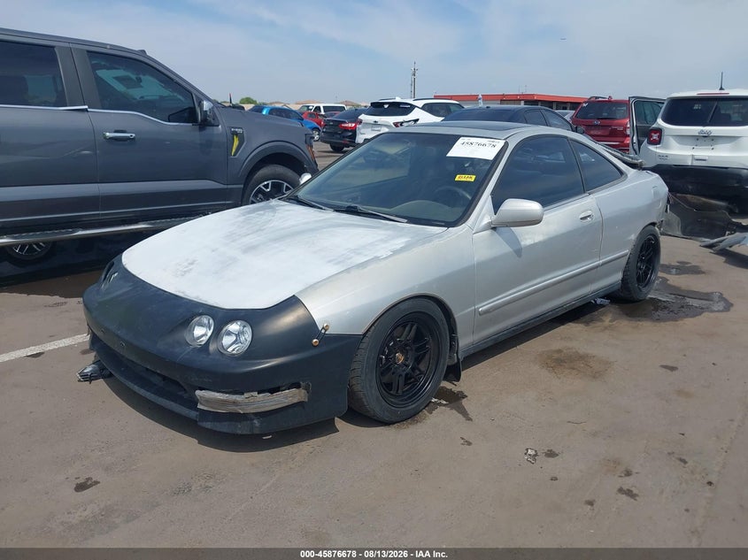 2000 Acura Integra, Правый зад, IAAI, VIN JH4DC4354YS002758 — фото 2