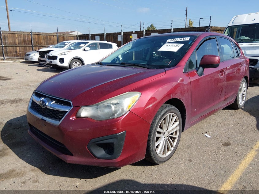 2013 Subaru Impreza, Right Rear, IAAI, VIN JF1GPAD61DG837499 — photo 2