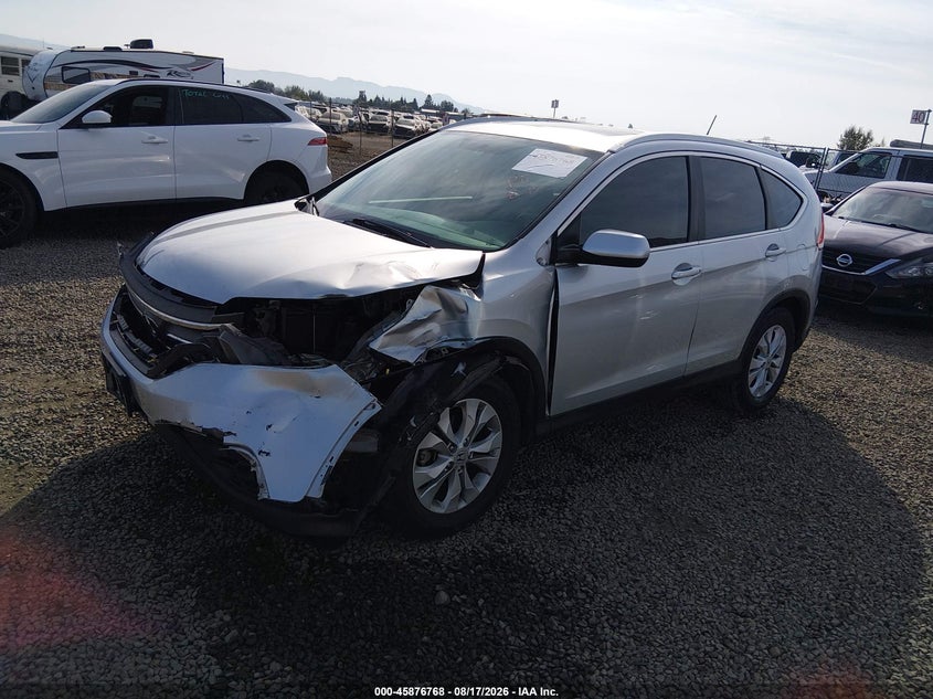 Vin: 2hkrm4h76dh674327, lot: 46375764, honda cr-v ex-l 20132