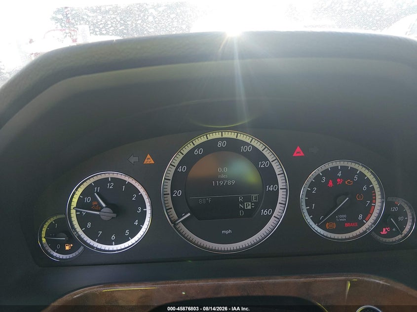 2011 MERCEDES-BENZ E 350 auction photo 7