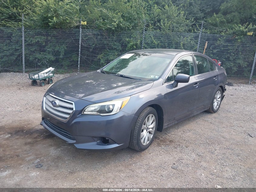 2016 Subaru Legacy, Удар сзади, IAAI, VIN 4S3BNAC69G3051781 — фото 2