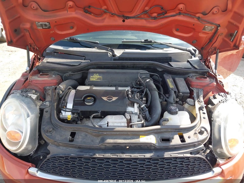 2012 MINI COOPER HATCHBACK 1.6L I-4 DI, DOHC, VVT, TURBO, 181HP