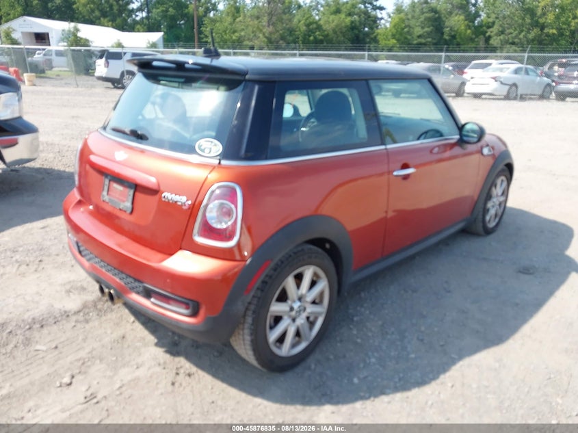 2012 MINI COOPER HATCHBACK 1.6L I-4 DI, DOHC, VVT, TURBO, 181HP