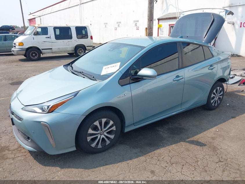 Vin: jtdl9rfu6k3010163, lot: 46375838, toyota prius le 20192