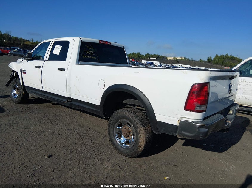 2010 DODGE RAM 2500 auction photo 3