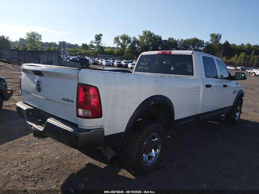 2010 DODGE RAM 2500 auction photo 4