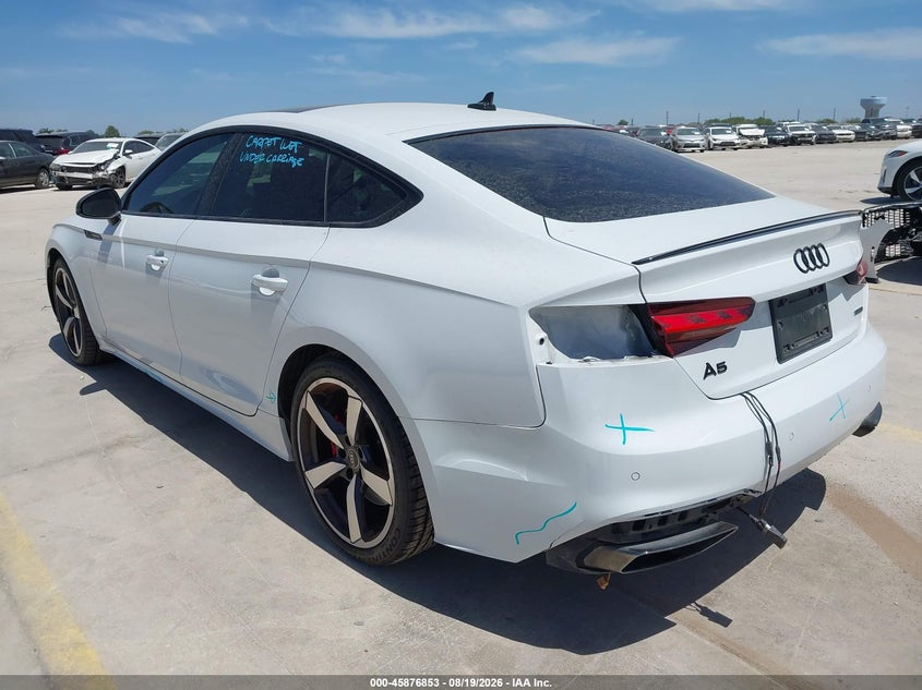 Vin: waufacf52ra067215, lot: 46375849, audi a5 sportback premium plus 45 tfsi quattro s tronic 20243