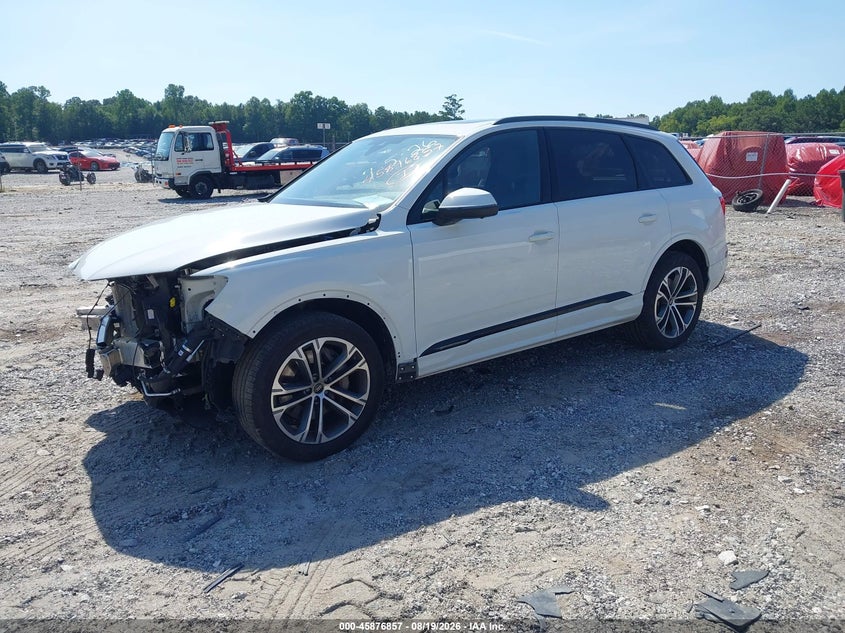 Vin: wa1lcbf72sd000477, lot: 46375853, audi q7 premium plus 45 tfsi quattro tiptronic 20252