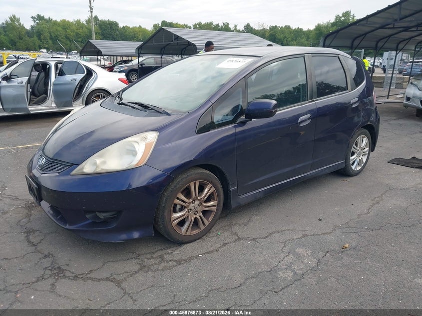 HONDA FIT 2009 VIN JHMGE88429S030400