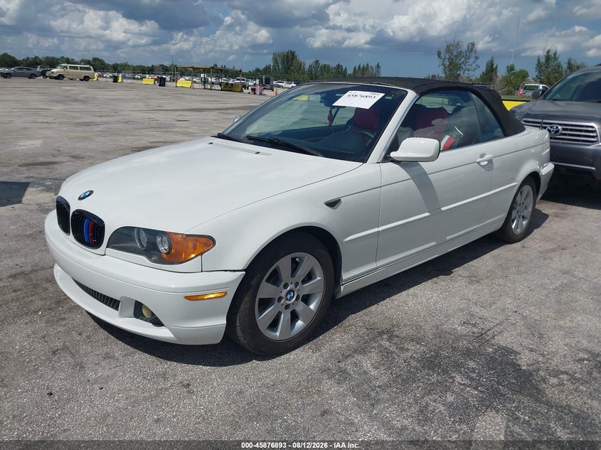 2005 BMW 3er, Неизвестно, IAAI, VIN WBABW33405PL37240 — фото 2