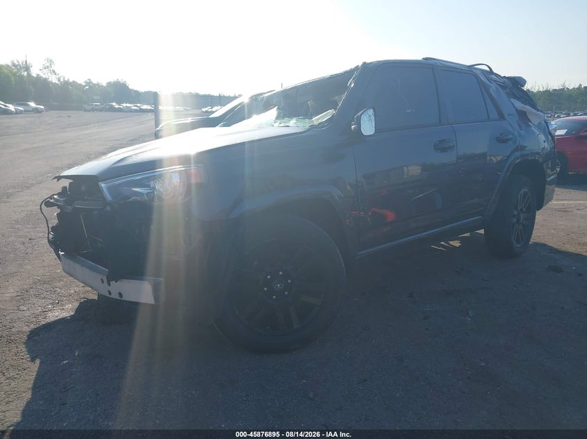 2019 Toyota 4Runner, По колу, IAAI, VIN JTEBU5JR6K5704177 — фото 2