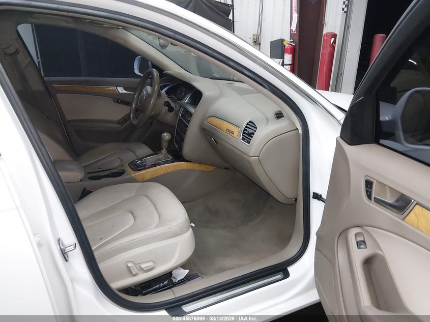 2009 AUDI A4 SEDAN 2.0L I-4 DI, DOHC, VVT, TURBO, 211HP