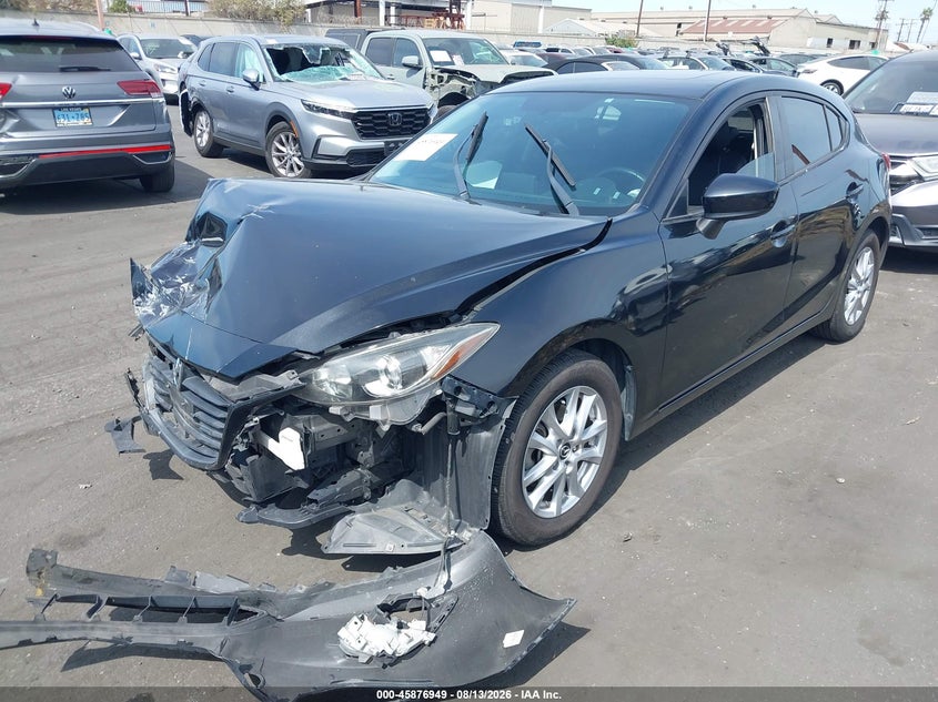 2014 Mazda 3, Удар спереди, IAAI, VIN JM1BM1M7XE1201898 — фото 2