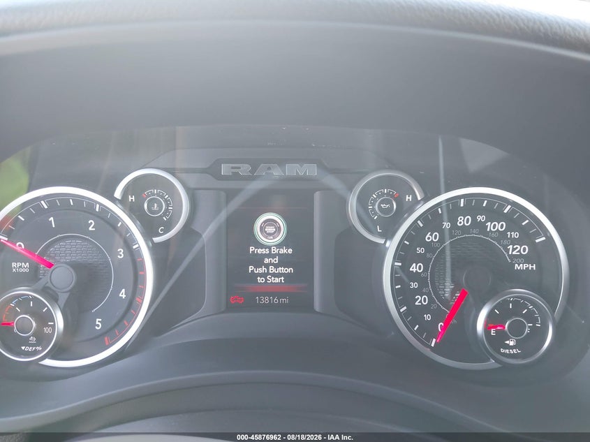 2026 RAM 2500 PICKUP 6.7L I-6 DI, TURBO, 430HP