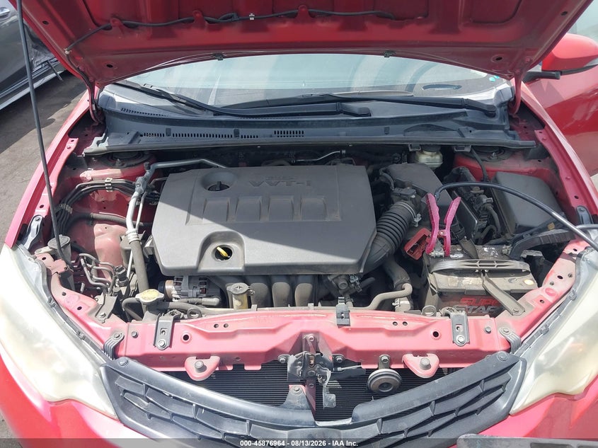 2016 TOYOTA COROLLA SEDAN 1.8L I-4 DOHC, VVT, 132HP
