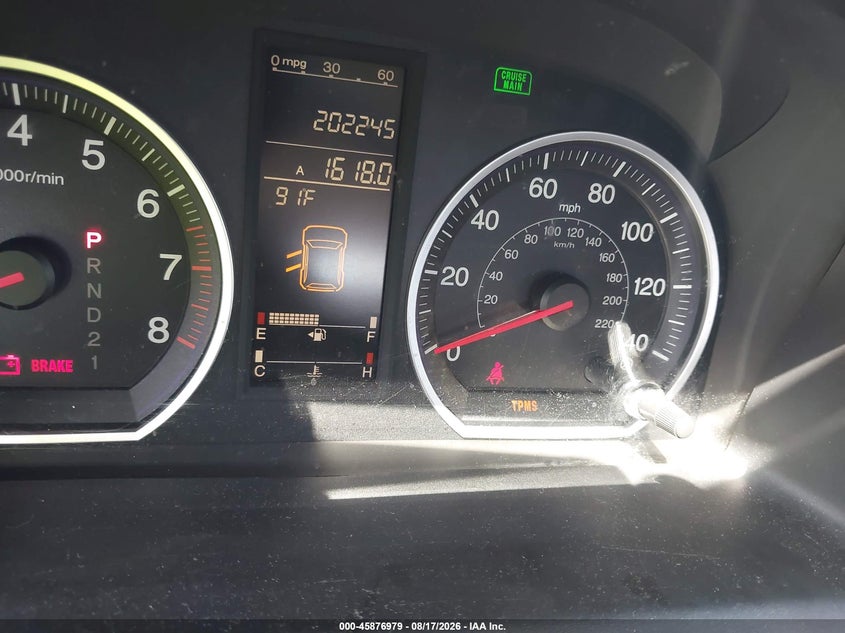 2007 HONDA CR-V SPORT UTILITY VEHICLE 2.4L I-4 DOHC, VVT, 166HP