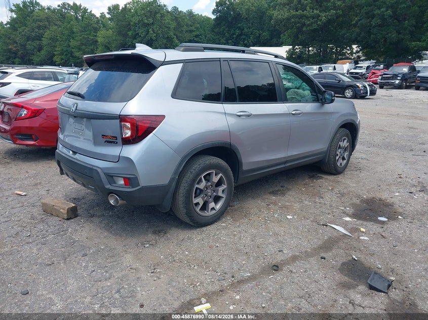 HONDA PASSPORT 2022 VIN 5FNYF8H66NB023719