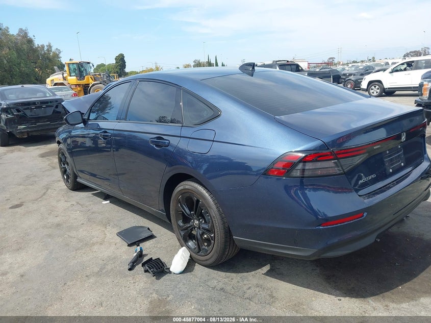 2025 HONDA ACCORD auction photo 3